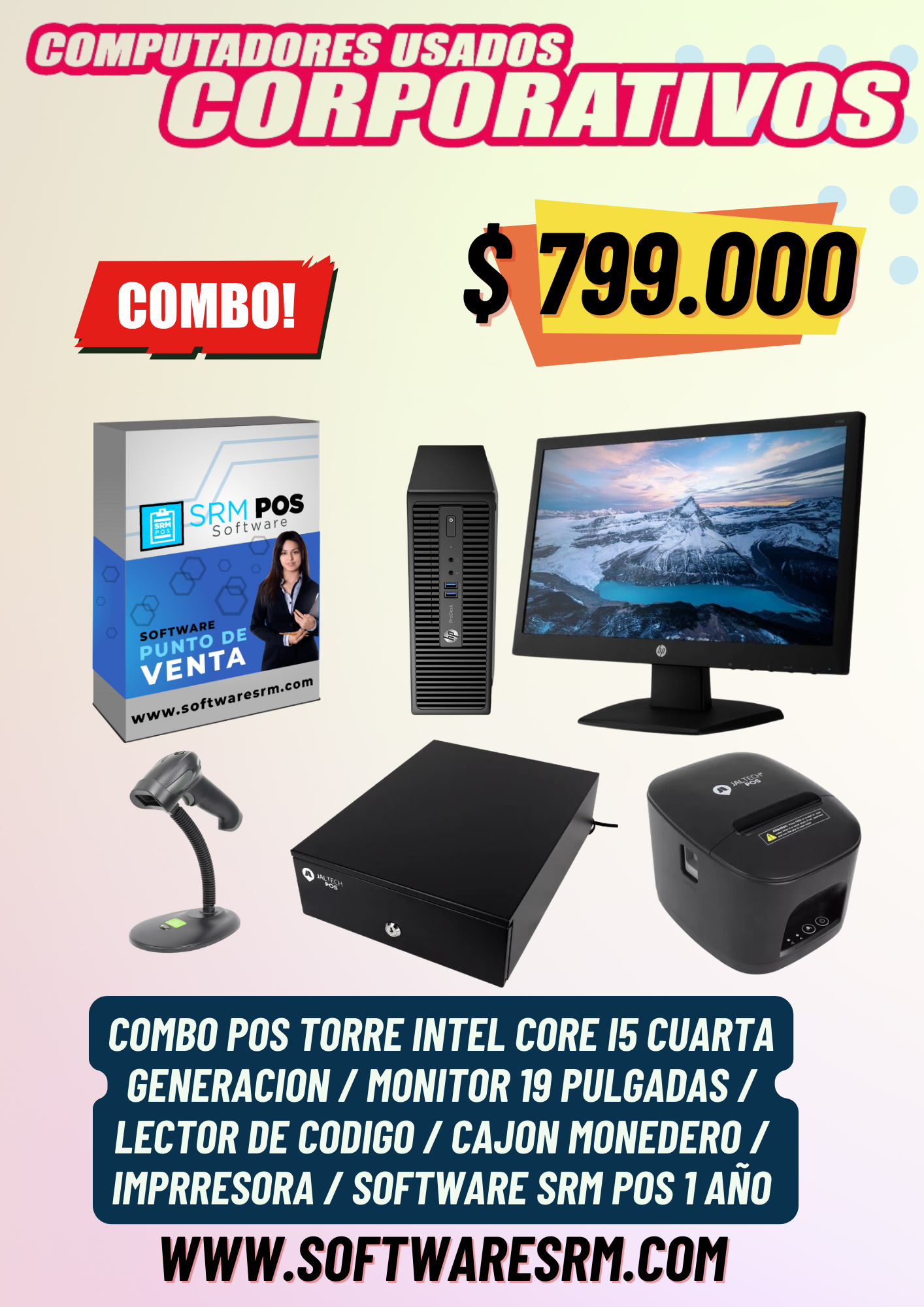 Combo Pos 799 mil